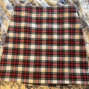 JCrew Plaid Skirt